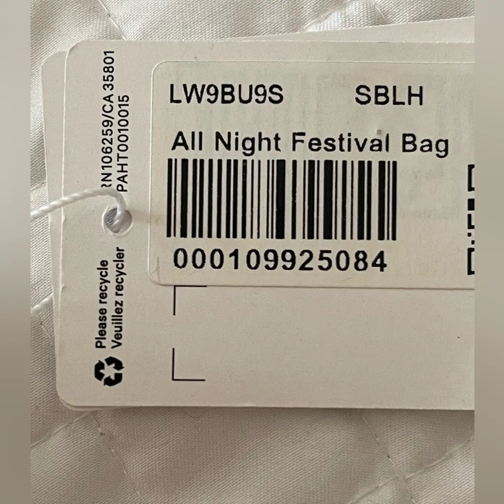 Lululemon All Night Festival Bag Vol 5L in Smoky Blush - Image 11