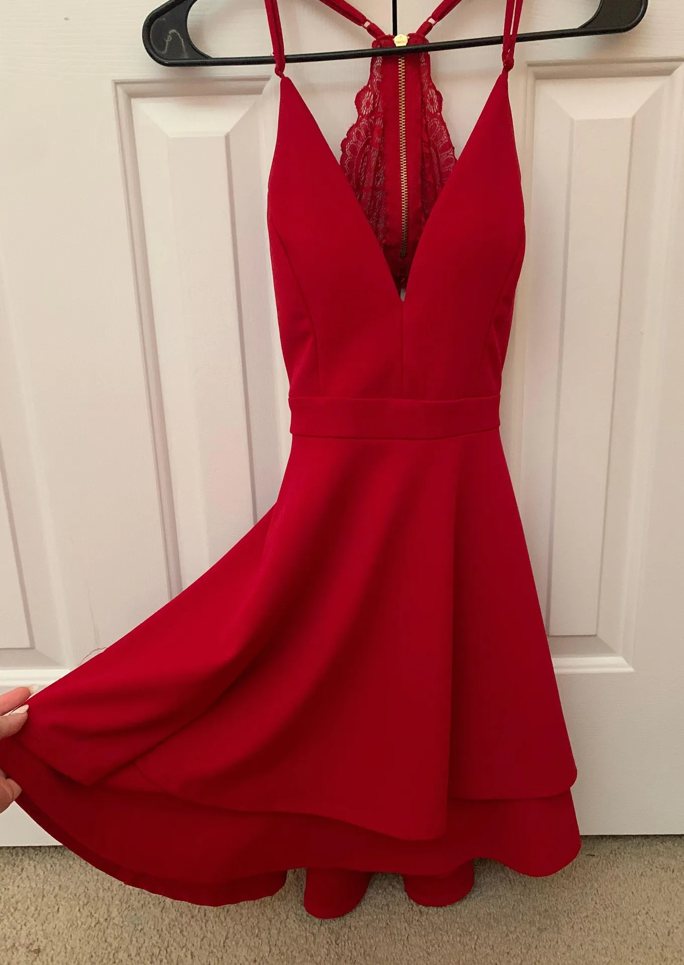 Honey and Rosie Formal Red Dress - Image 2
