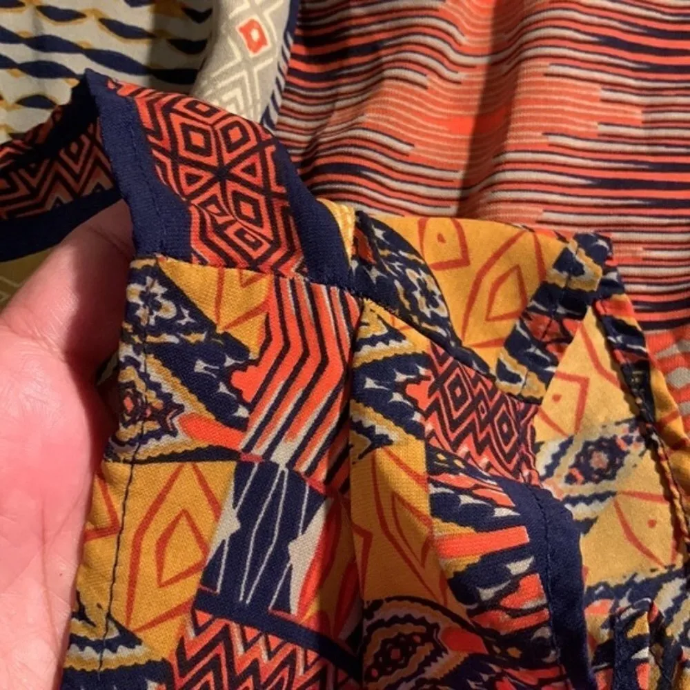 On Twelfth Low V-Neck Chest & Back Open Sides Romper Size Small EUC #6301 - Image 6