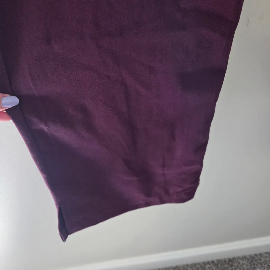 Grey's Anatomy Maroon Scrub Pants - Image 4