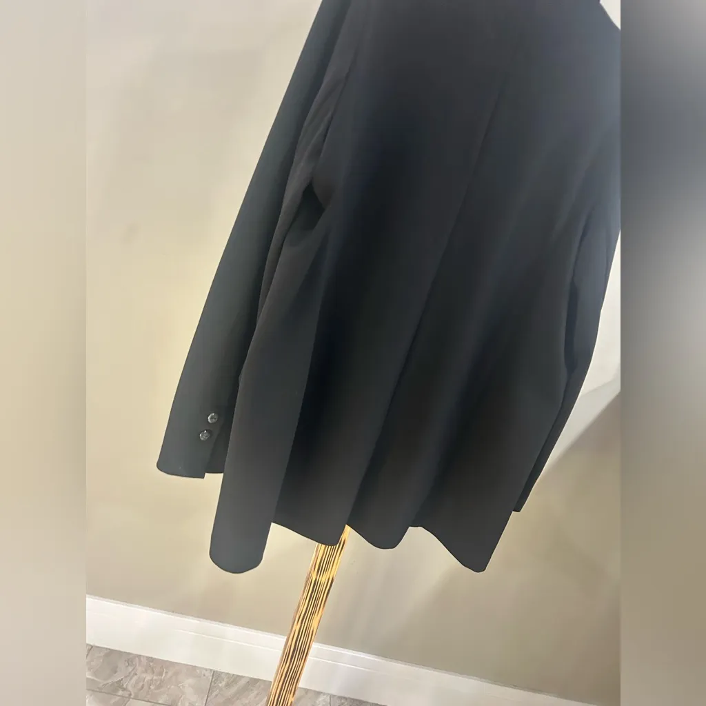 Soho Black Tailored Blazer Women’s Size Large - Image 5