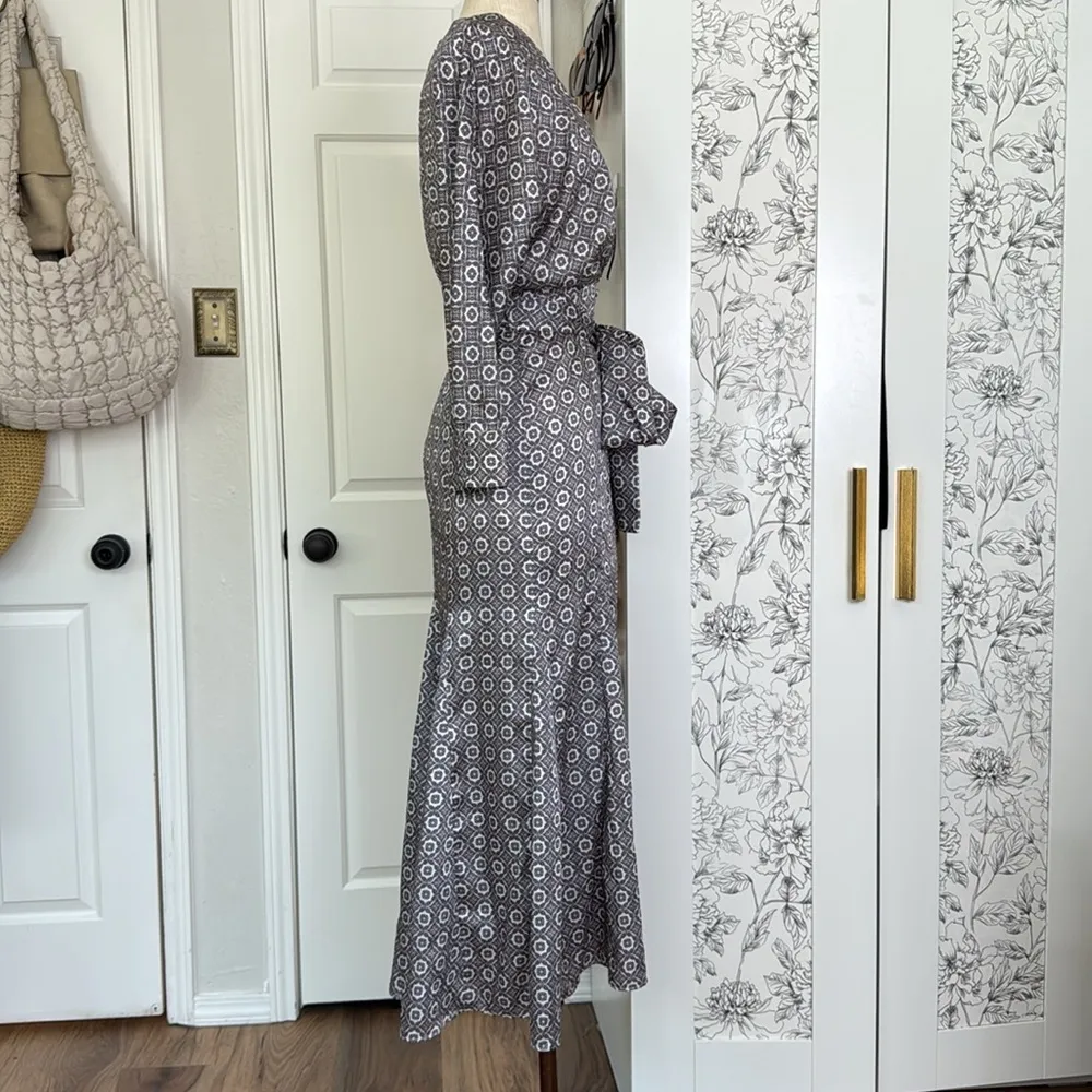 Significant Other satin Lexi dress NWT Blue Size 2 - Image 14