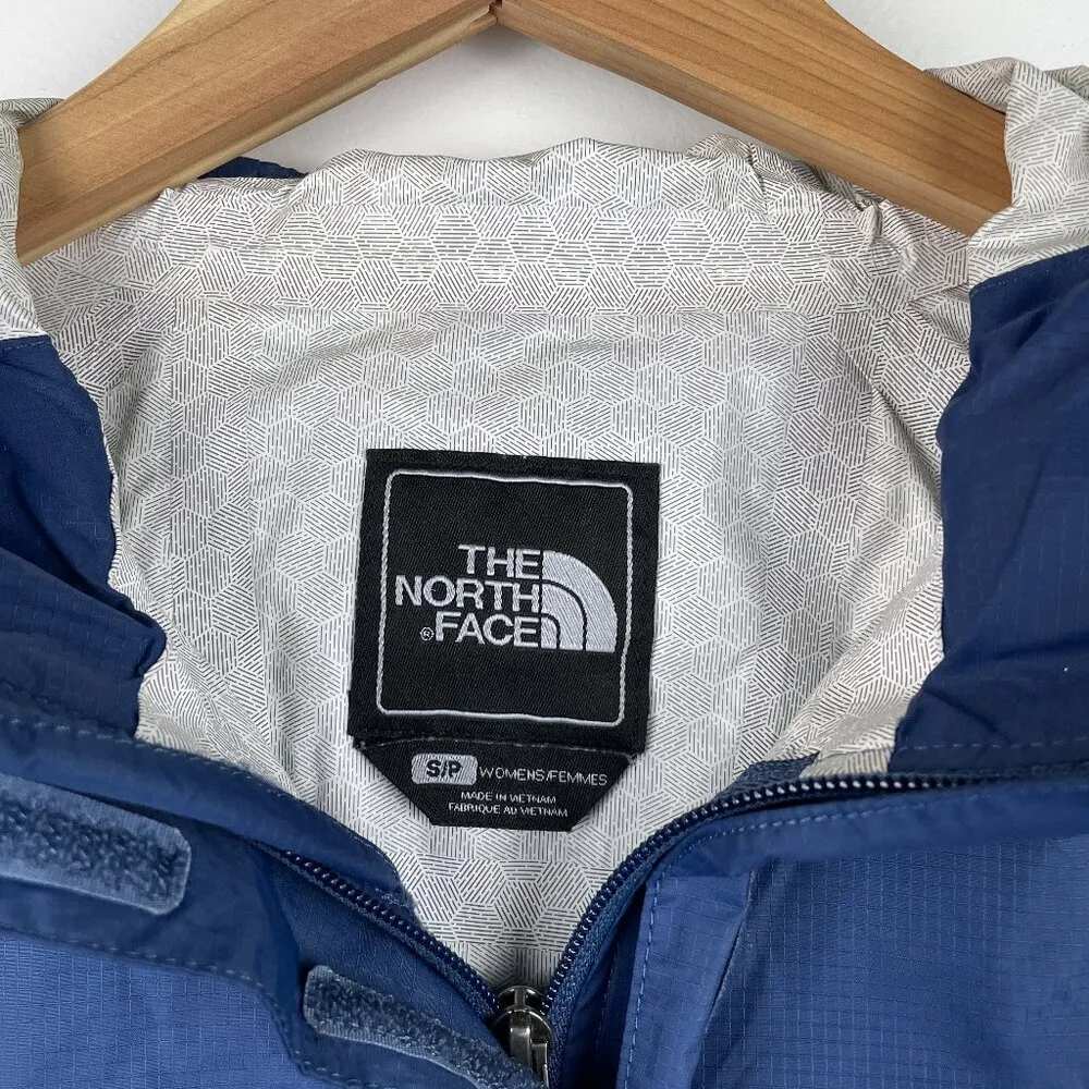 The North Face Shell Jacket - Blue with Lime Green accents - Size S - Image 5