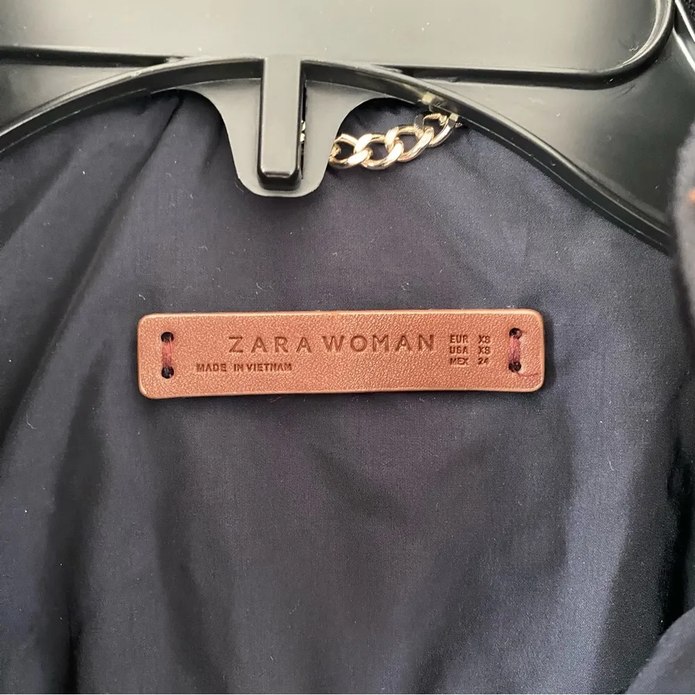 Zara woman quilted padded jacket coat Sz XS - Image 4