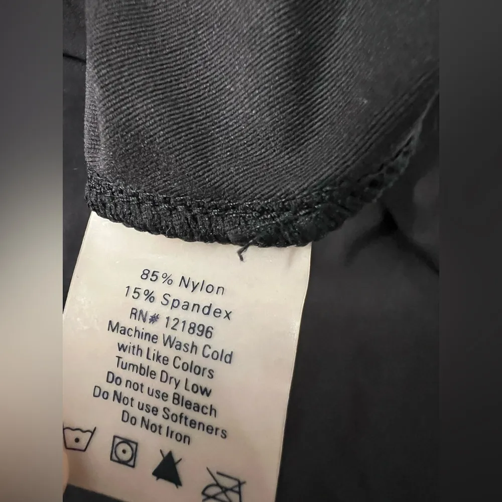 Title Nine active Black Halter Dress smock open back S - Image 3