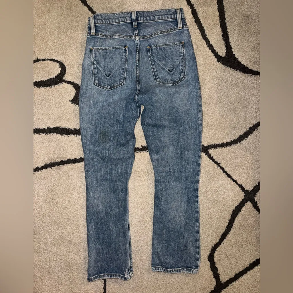 Hudson Jeans Holly High-rise Cropped Bootcut Jeans In Planetoid - Image 8