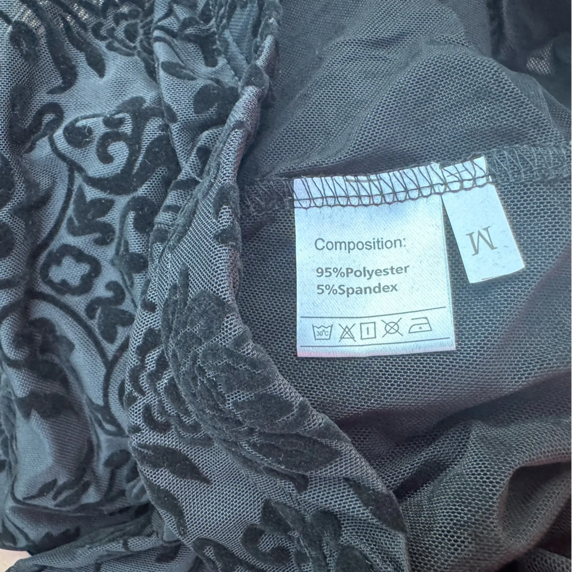 NWT High Waist Mesh Leggings – Sheer Stretch Tights Clubwear Pants - Image 6