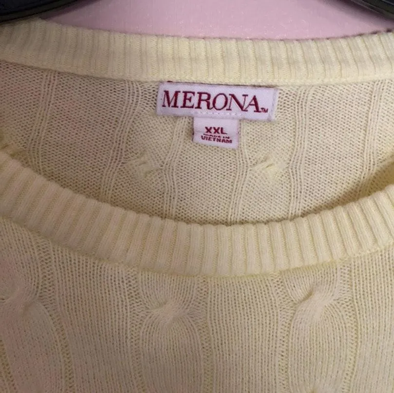 Yellow Crew Neck Sweater  - Image 3