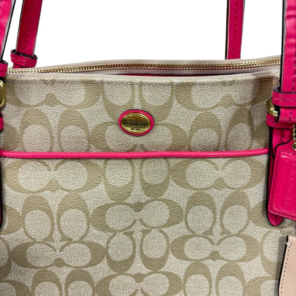 COACH $458 Peyton Signature Multifunction diaper tote bag - Image 5