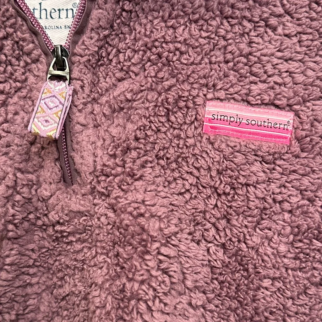 Simply‎ Southern 1/4 Zip Sherpa Pullover - Image 2