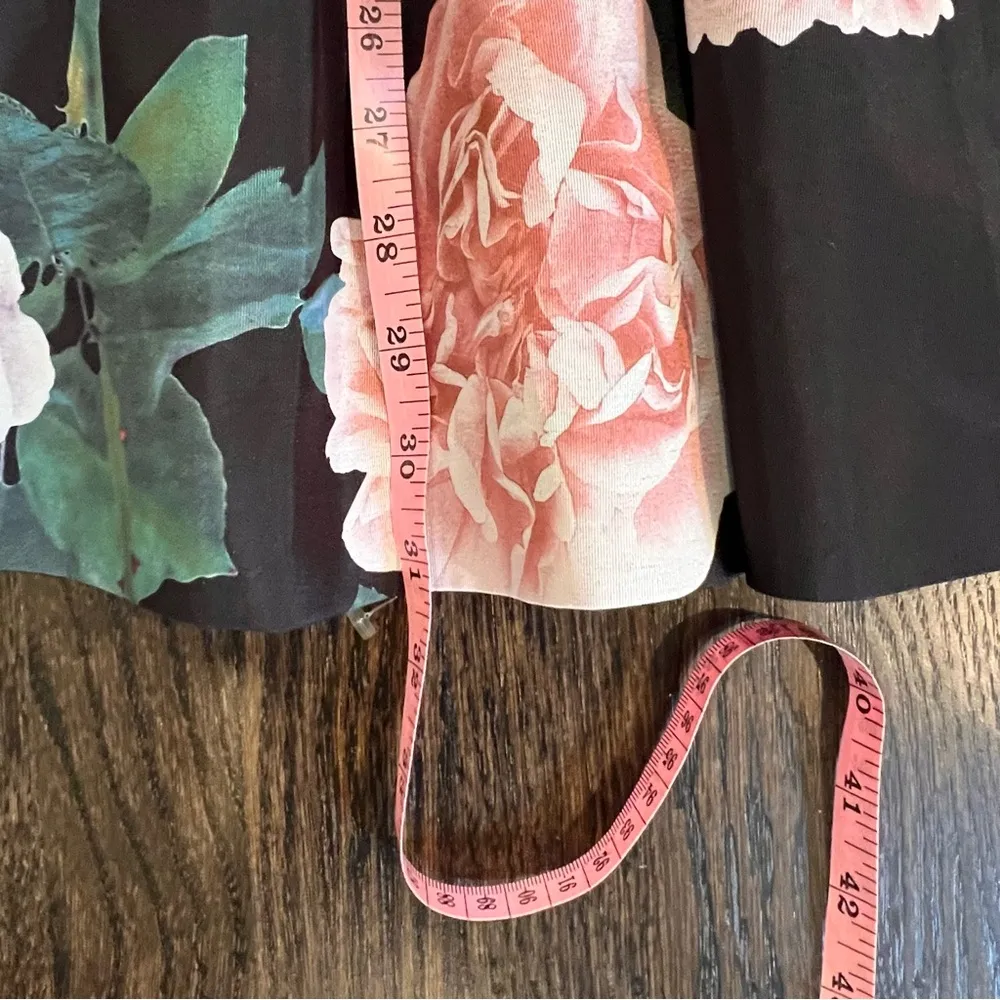 ERIN by Erin Fetherston Black Fit and Flare Cocktail Dress Size 4 - Image 8