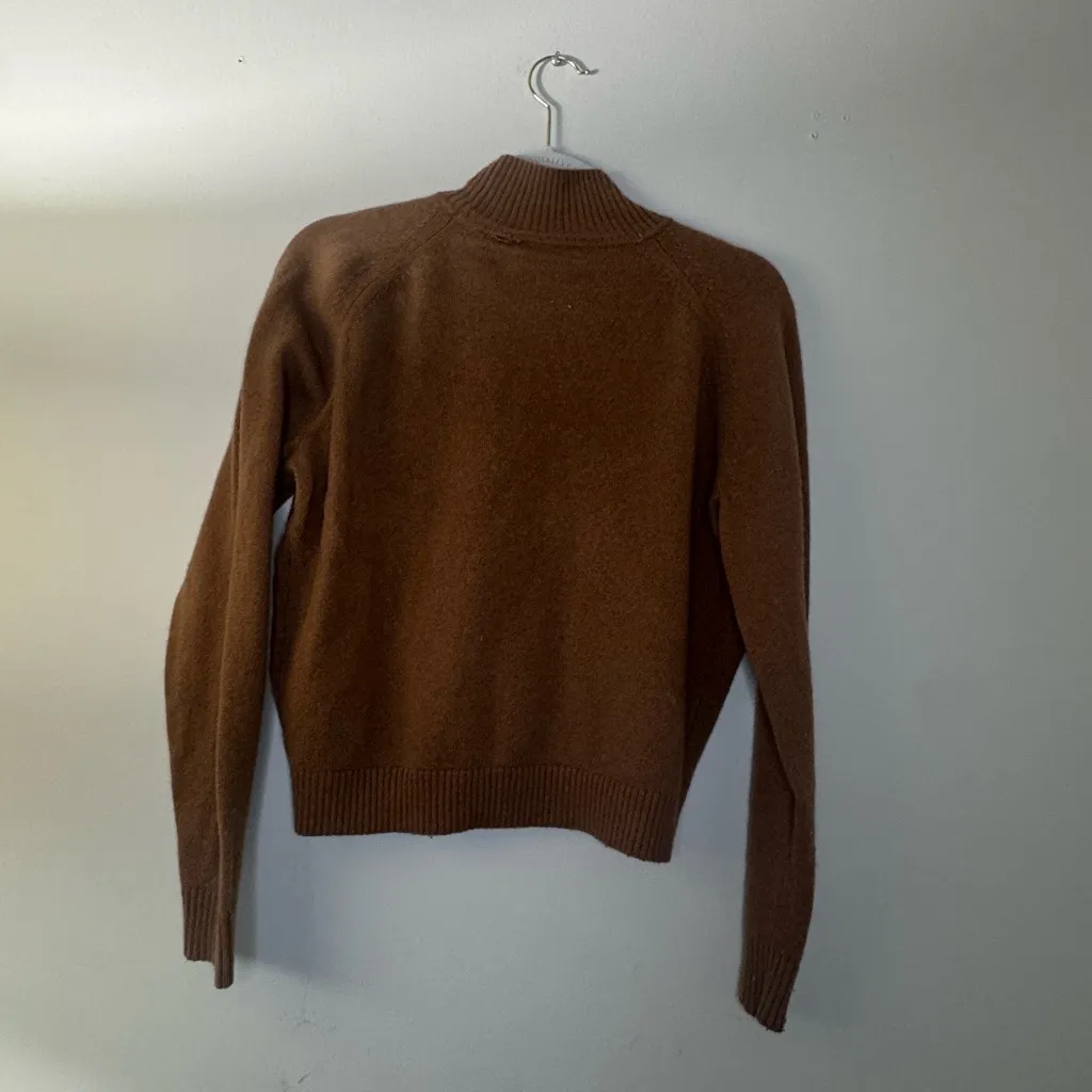 Babaton Rich Brown Turtleneck Sweater - Image 4