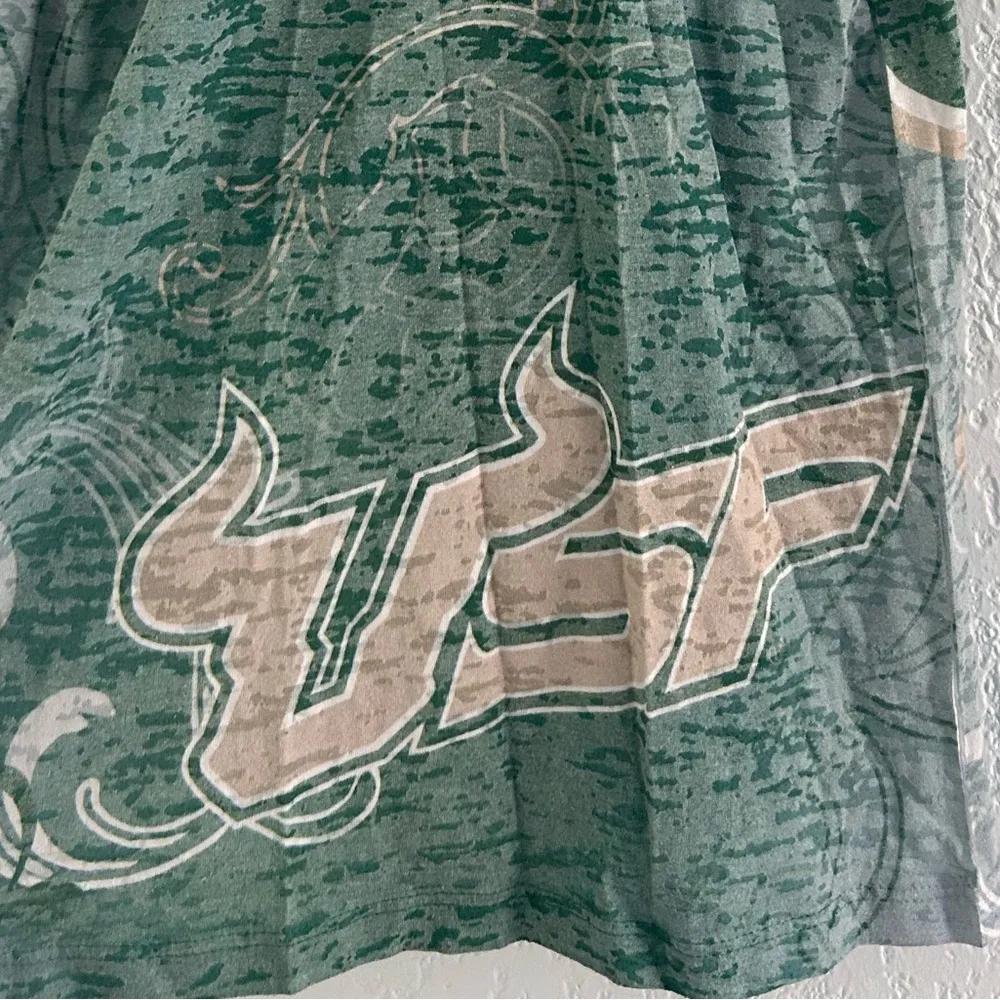 Collegiate Tank USF size Small Green - Image 4