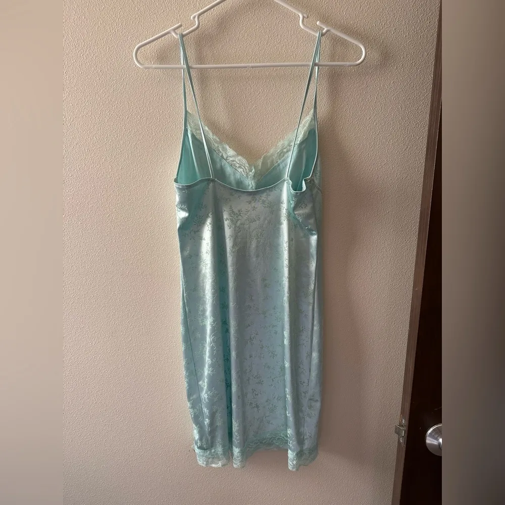 Motel rocks Coti Bodycon Dress In Botanist Flocking Spearmint size large - Image 8