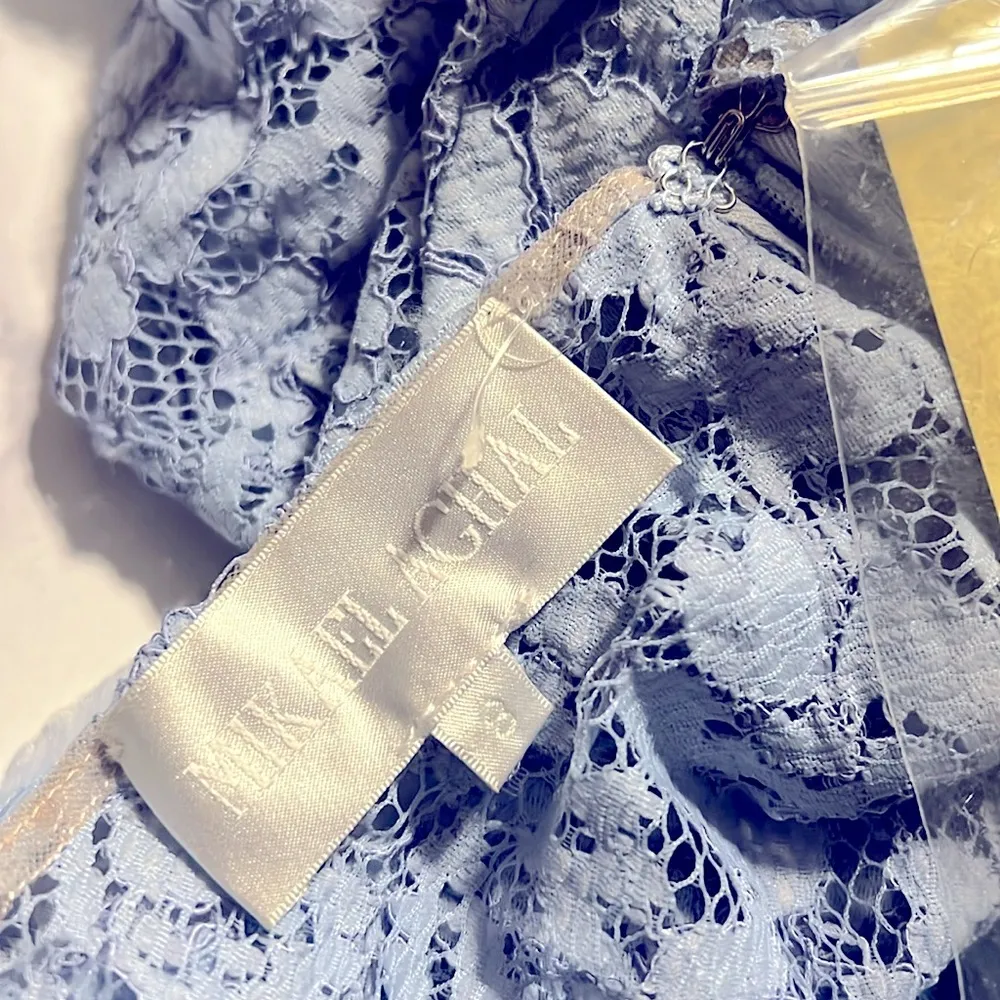 Mikael Aghal Sheer Lace Maxi Dress, Size 8 New w/Tag Retail ~ $495 - Image 9