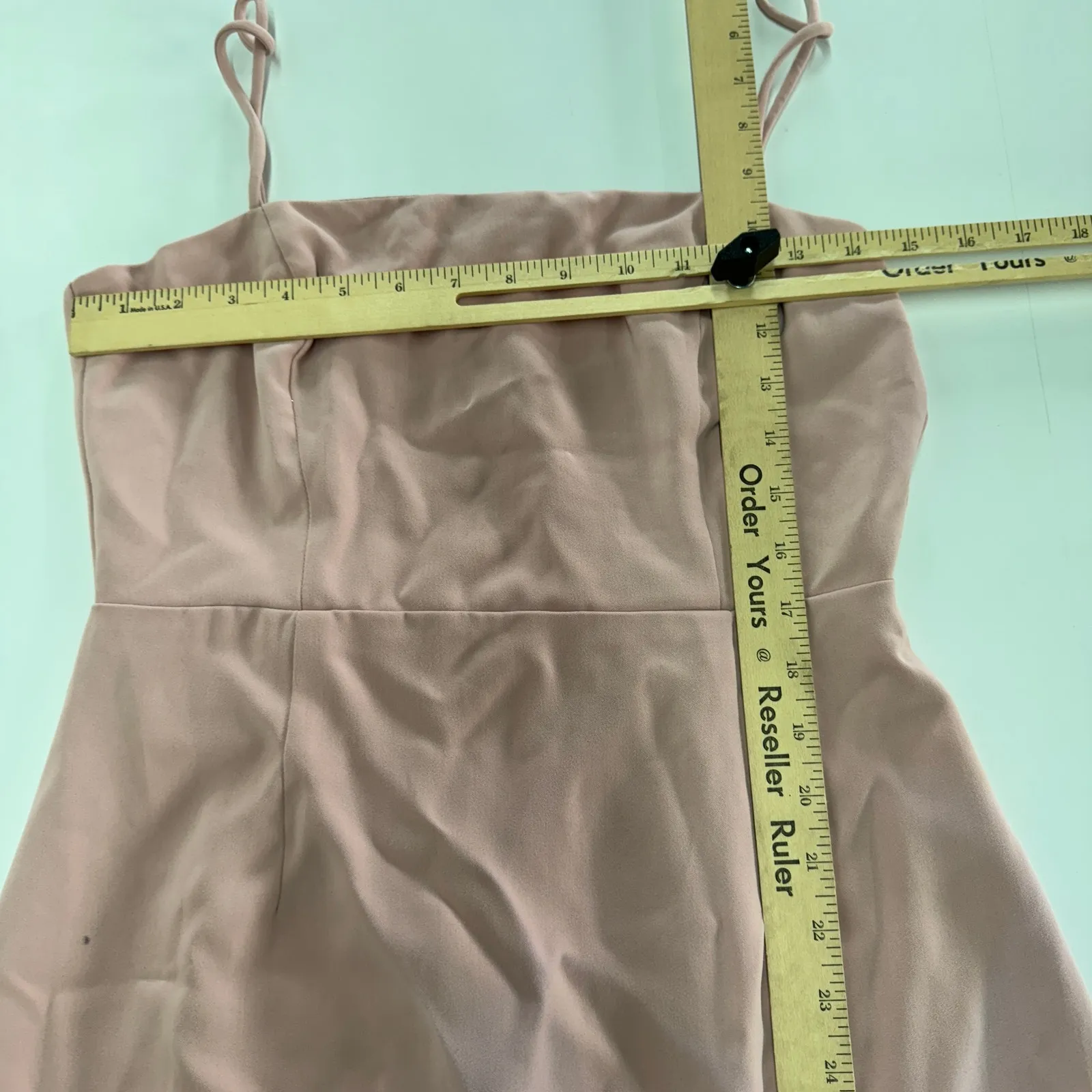 Superdown Dress‎ Womens Medium Pink Malaya Asymmetric Ruffle Flounce Hem Midi - Image 8