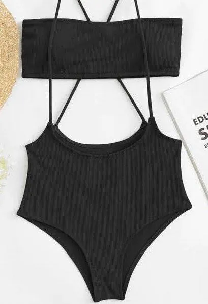 SheIn Cut Out Swim  - Image 2
