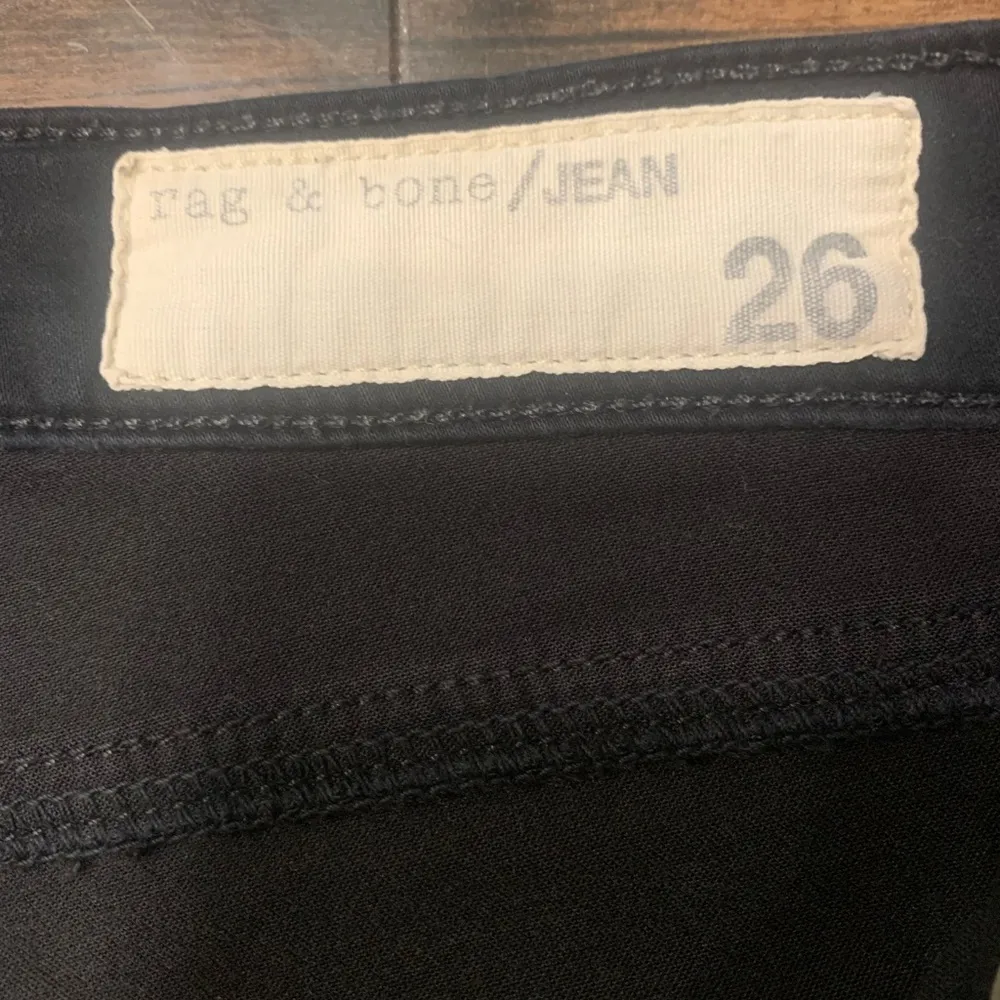 Rag & Bone Black Plush Legging Jeans - Size 26 - Image 6