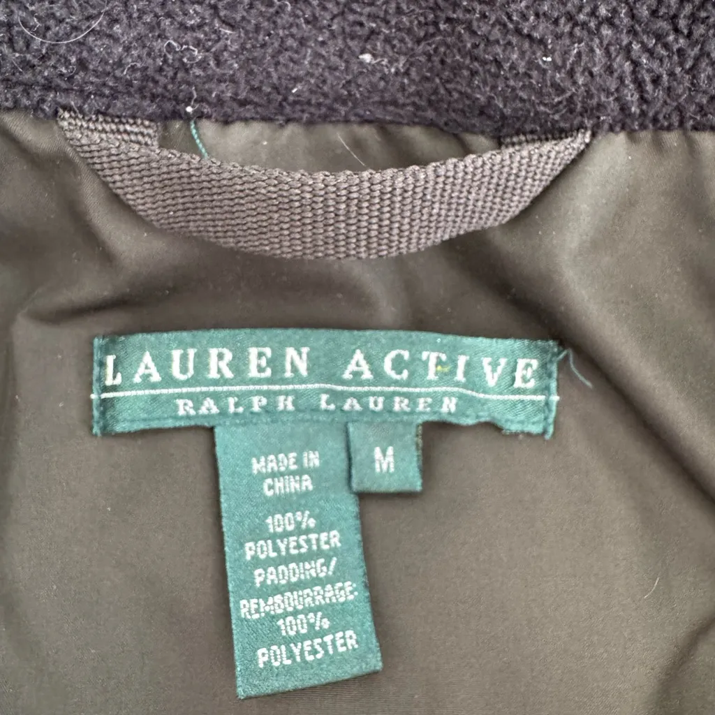 Ralph Lauren Dark Green Quilted Vest - Image 5