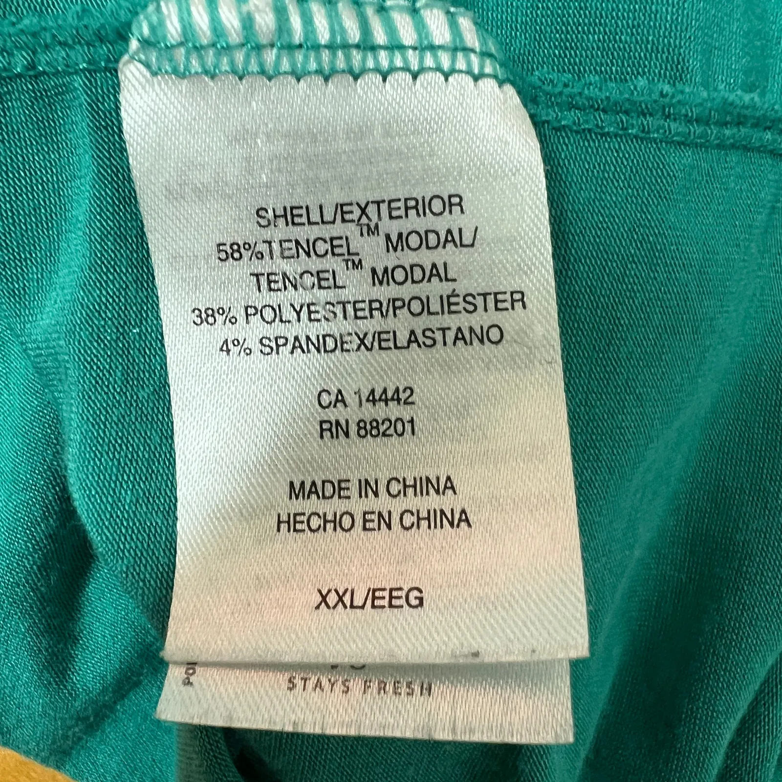 Mondetta V-Neck Short Sleeve Women's Top Size XXL Relaxed Comfort Stretch Casual - Image 7