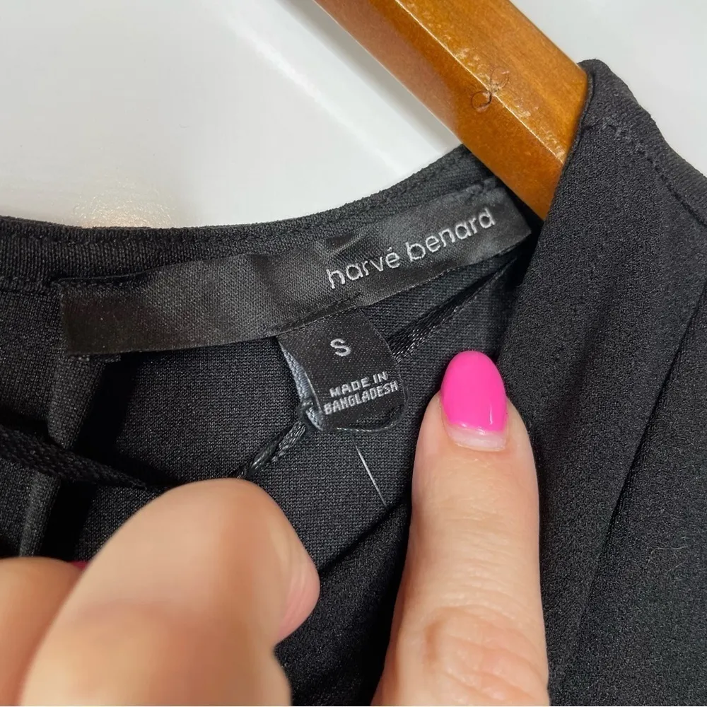 Harve Benard NWT‎ Black Bodycon Dress with Peekaboo Cutout Size Small - Image 5