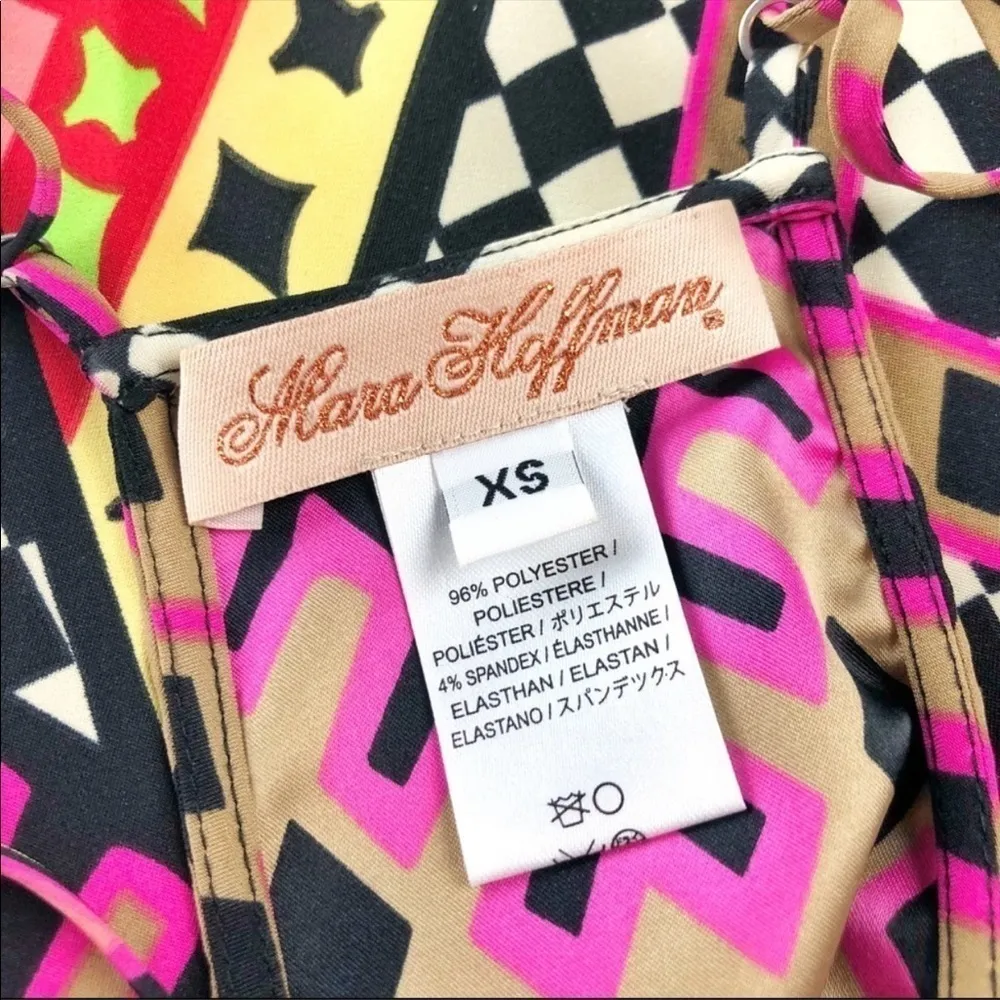 Mara Hoffman Geo Bazaar racerback tank top - Image 4