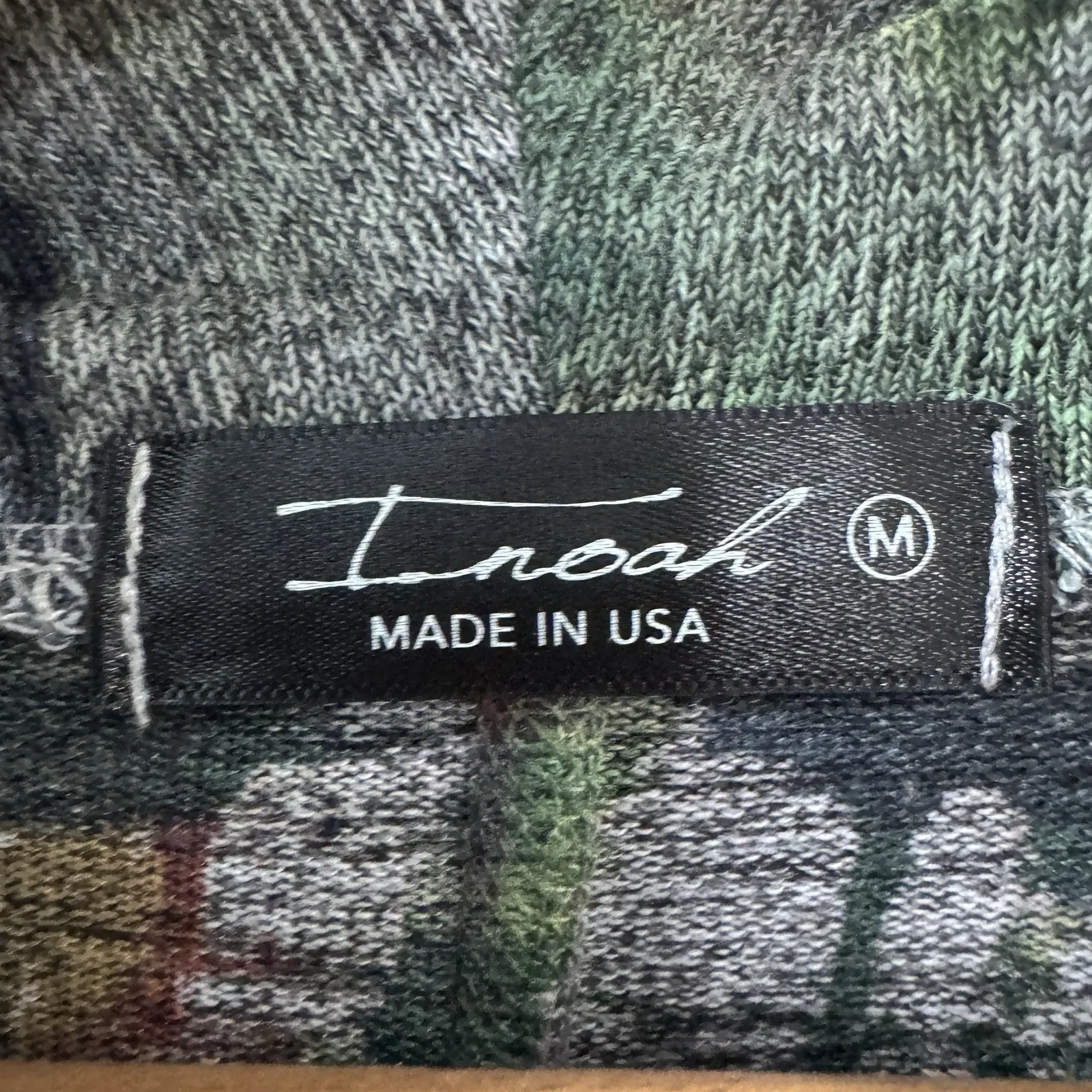 Inoah Cowl Neck‎ Tunic Top Medium Bat Wing Sleeve Wearable Art Lagenlook City - Image 4