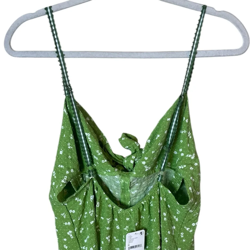 Free People Intimately Coming Home Romper Sz Medium New NWT in Avocado Combo - Image 9