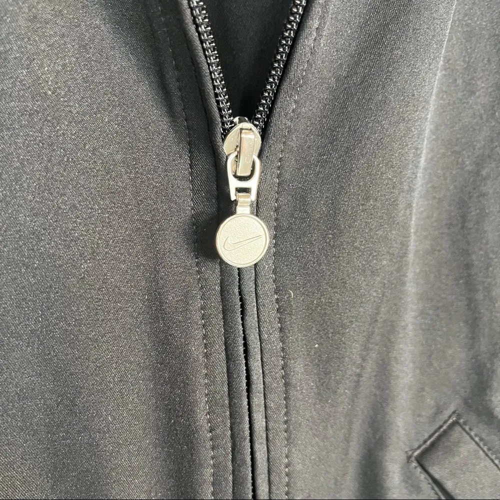 Nike Y2K Black & White Track Athletic Jacket S - Image 4