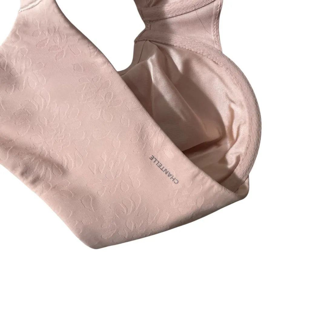 Chantelle Underwire Bra Nude Beige Womens Size 34D Full Coverage Supportive - Image 6