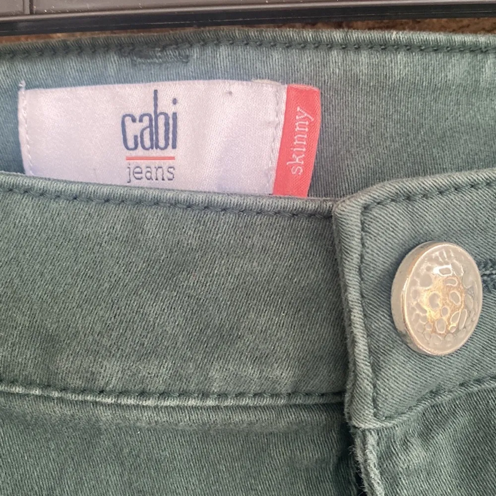 Cabi Hunter Skinny brushed Cotton size 10 - Image 2
