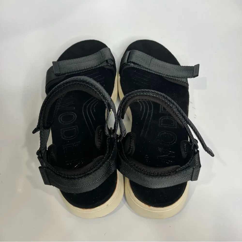 Woden Line sandals black adjustable womens size 8 Scandinavian casual minimalist - Image 6