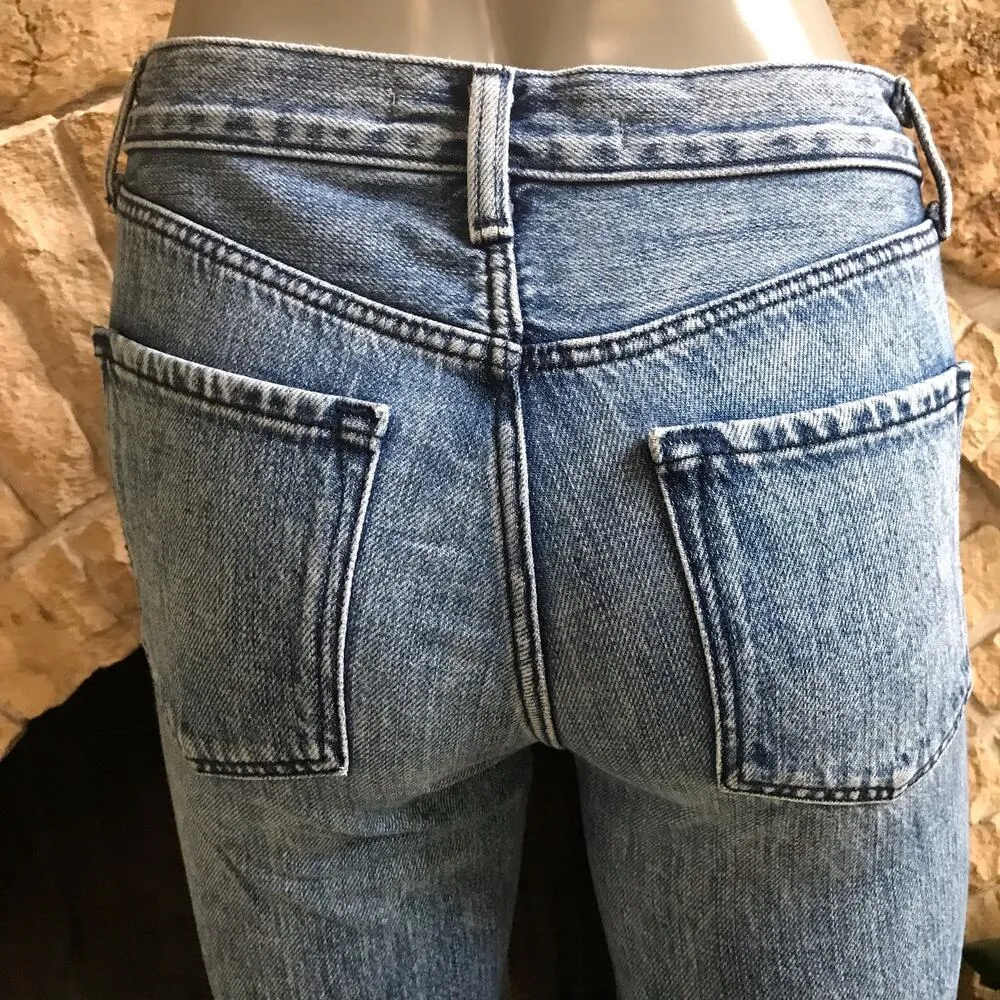 J Brand Ruby High Rise Crop Jeans Satellite Women’s Size 25 - Image 5