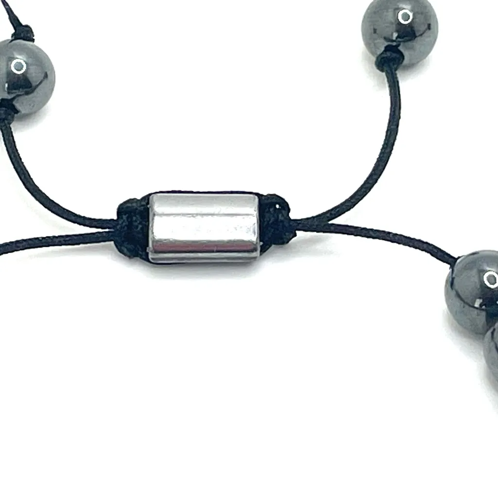 Aura Vita Hematite and Bling Bracelet Brings the Drama NWOT - Image 11