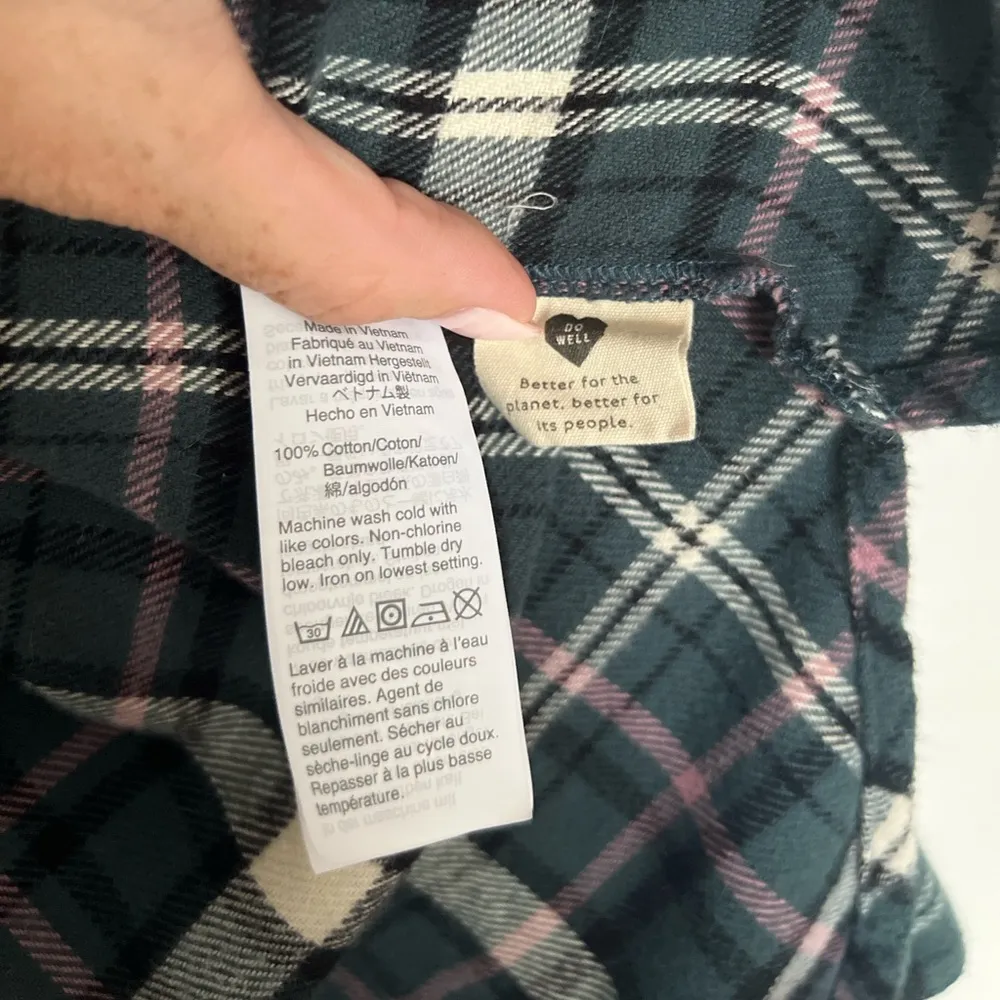 Madewell Flannel Classic Ex-Boyfriend Shirt in Baywood Plaid - Image 7