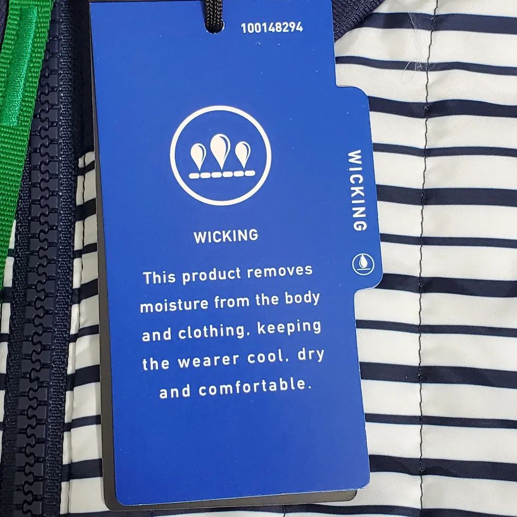 Ralph Lauren Rlx Golf Ralph Lauren‎ Quilted Hybrid Zip Jacket. Size: XL Blue - Image 14