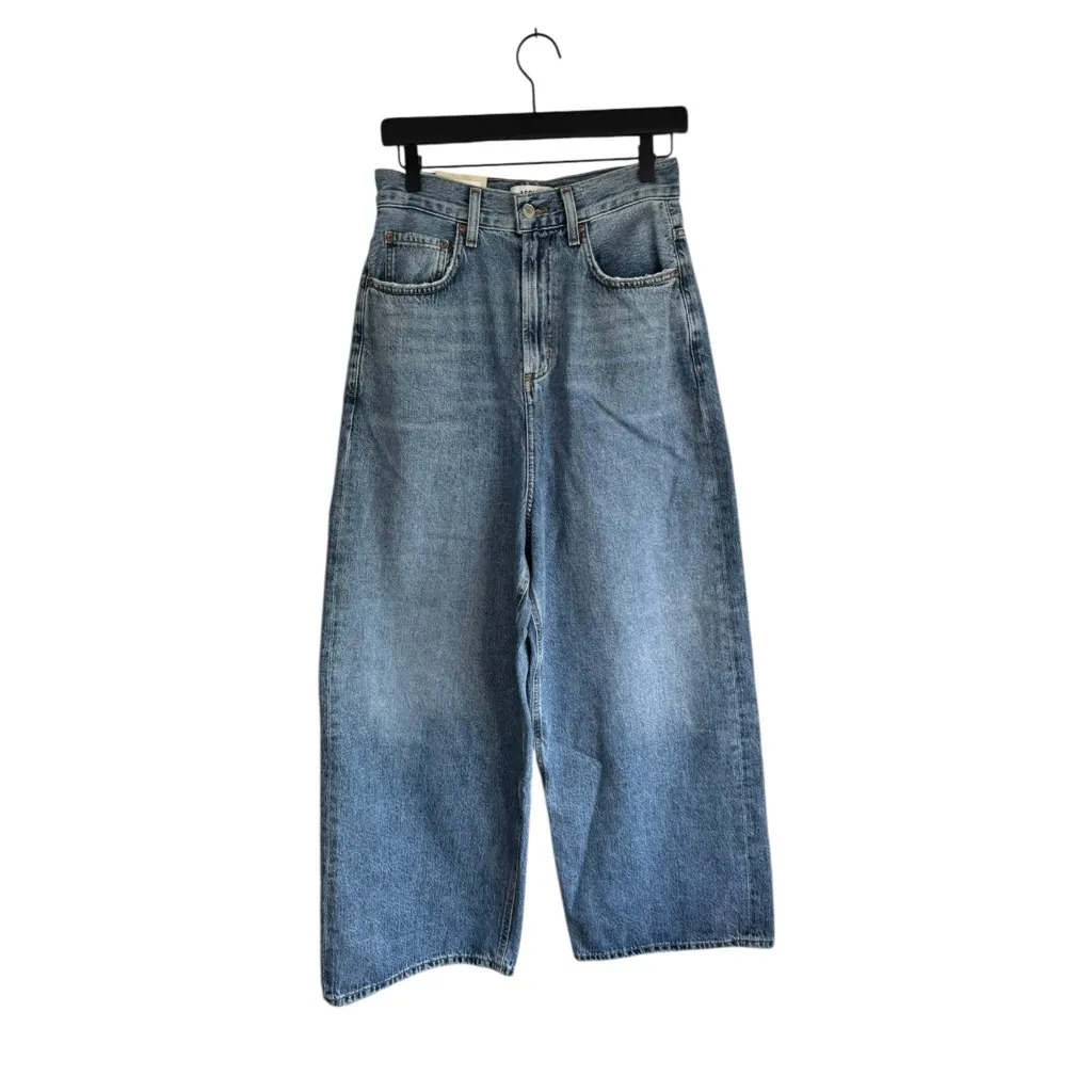 Agolde Valeria High Rise Loose Baggy Jeans Temor Wash 24‎ - Image 6