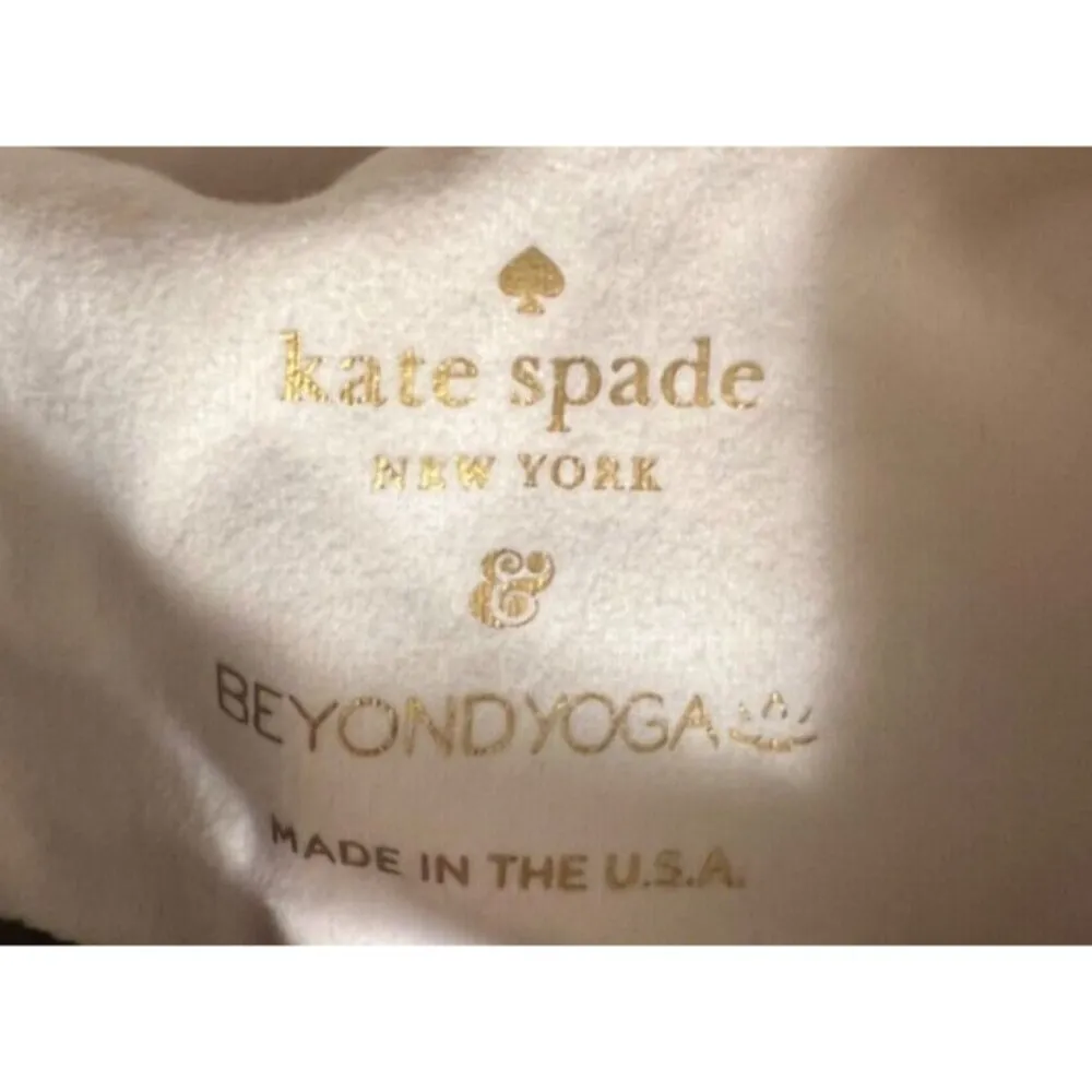Kate Spade x Beyond Yoga Limited Edition Sold Out Gray Color Block Bra SZ XS NWT - Image 4