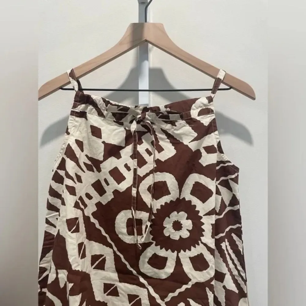 BDG Eva Tie-Front‎ Ruched Strap Trapeze Mini Dress Size XS - Image 4