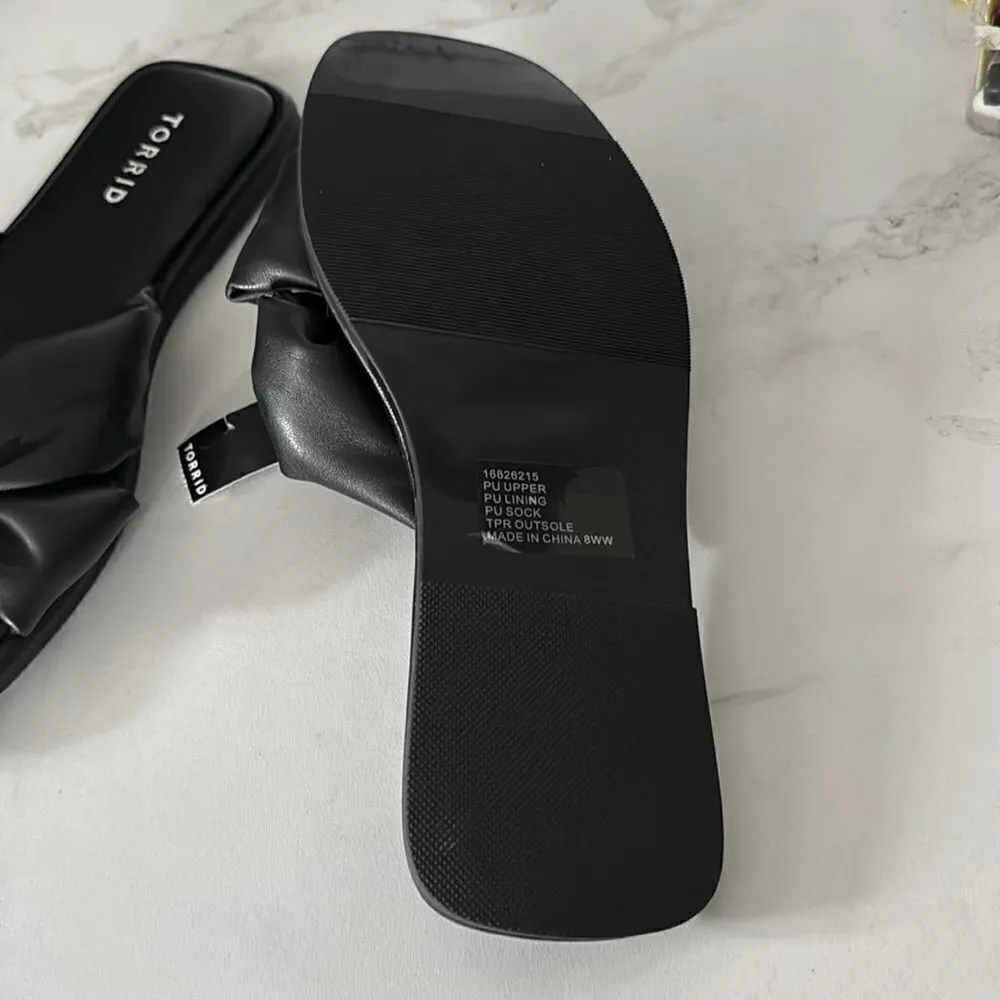 Torrid  Taullulah Slide sandals NWT - Image 4