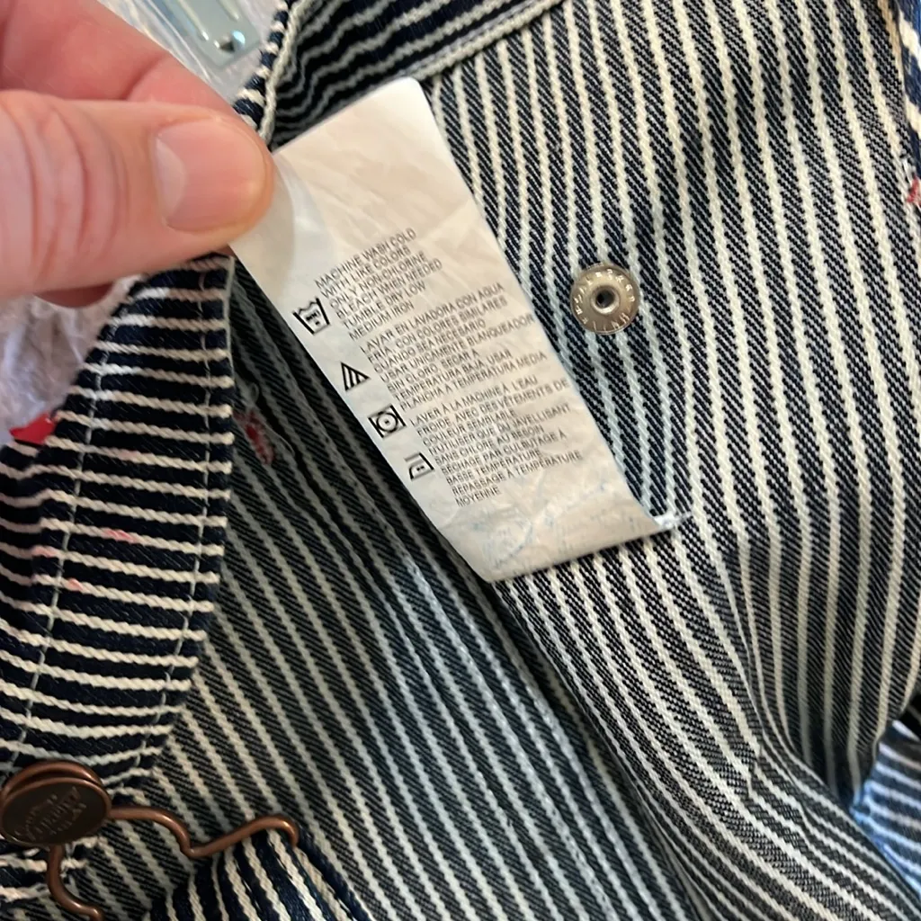 Dickies overalls with patches 32x30 - Image 4