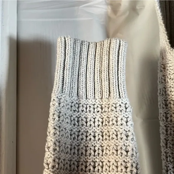 Rachel Zoe Los Angeles NY Hooded Sweater Womens Size Medium‎ Grey Soft Casual - Image 4