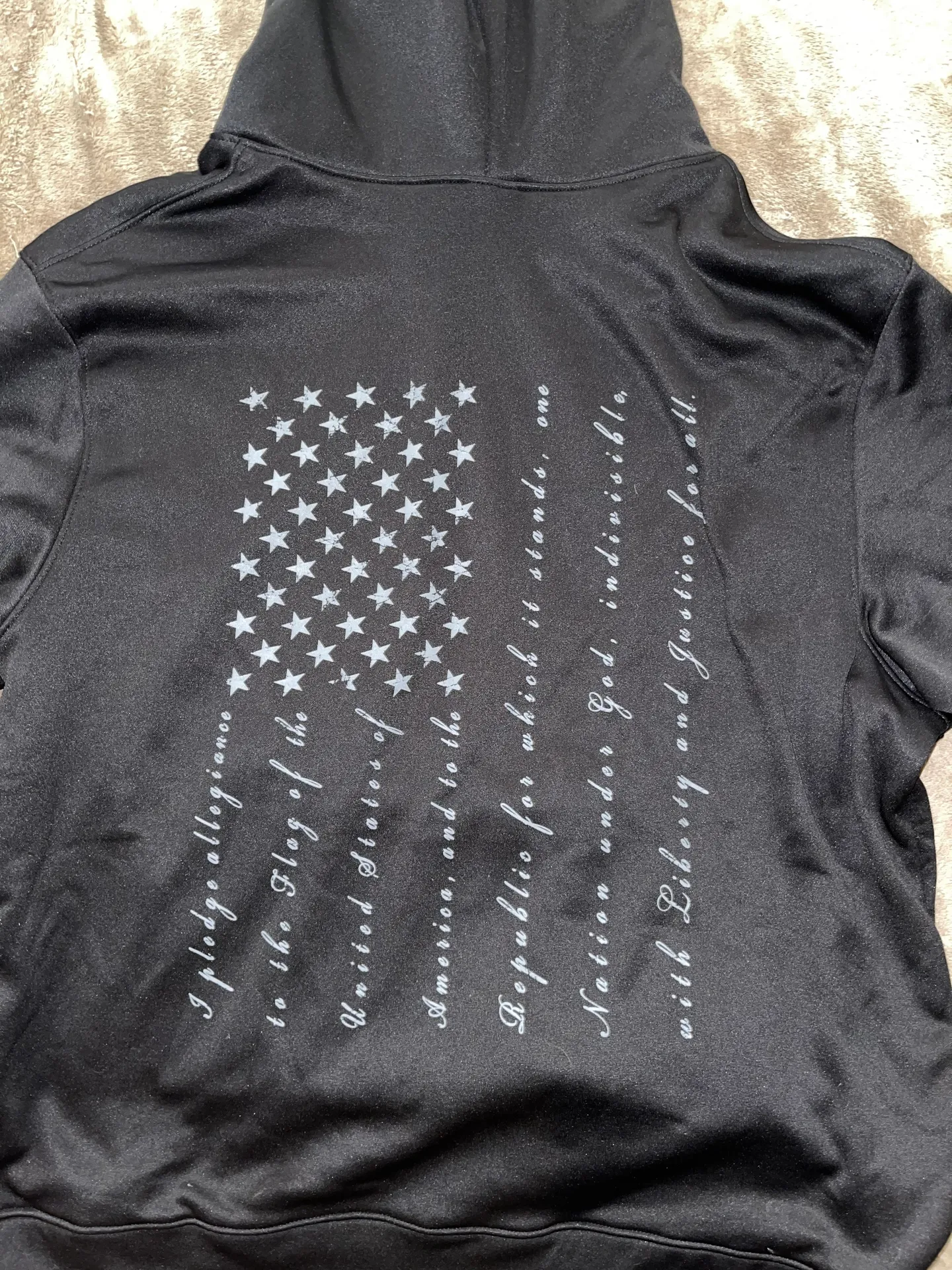 Nine Line Apparel Hoodie Black Size L - Image 3