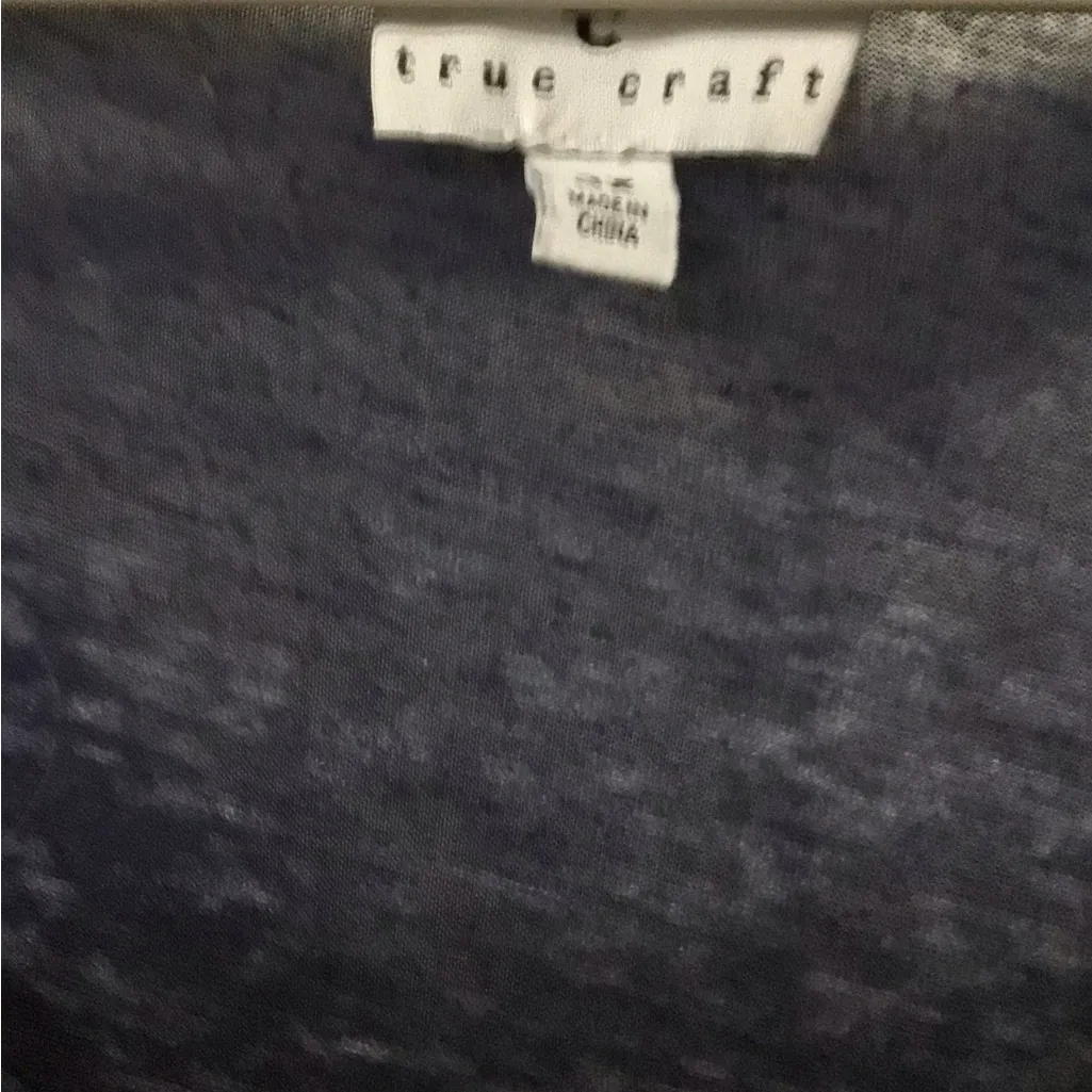True Craft Dark Blue Short Sleeve Tee - Image 2