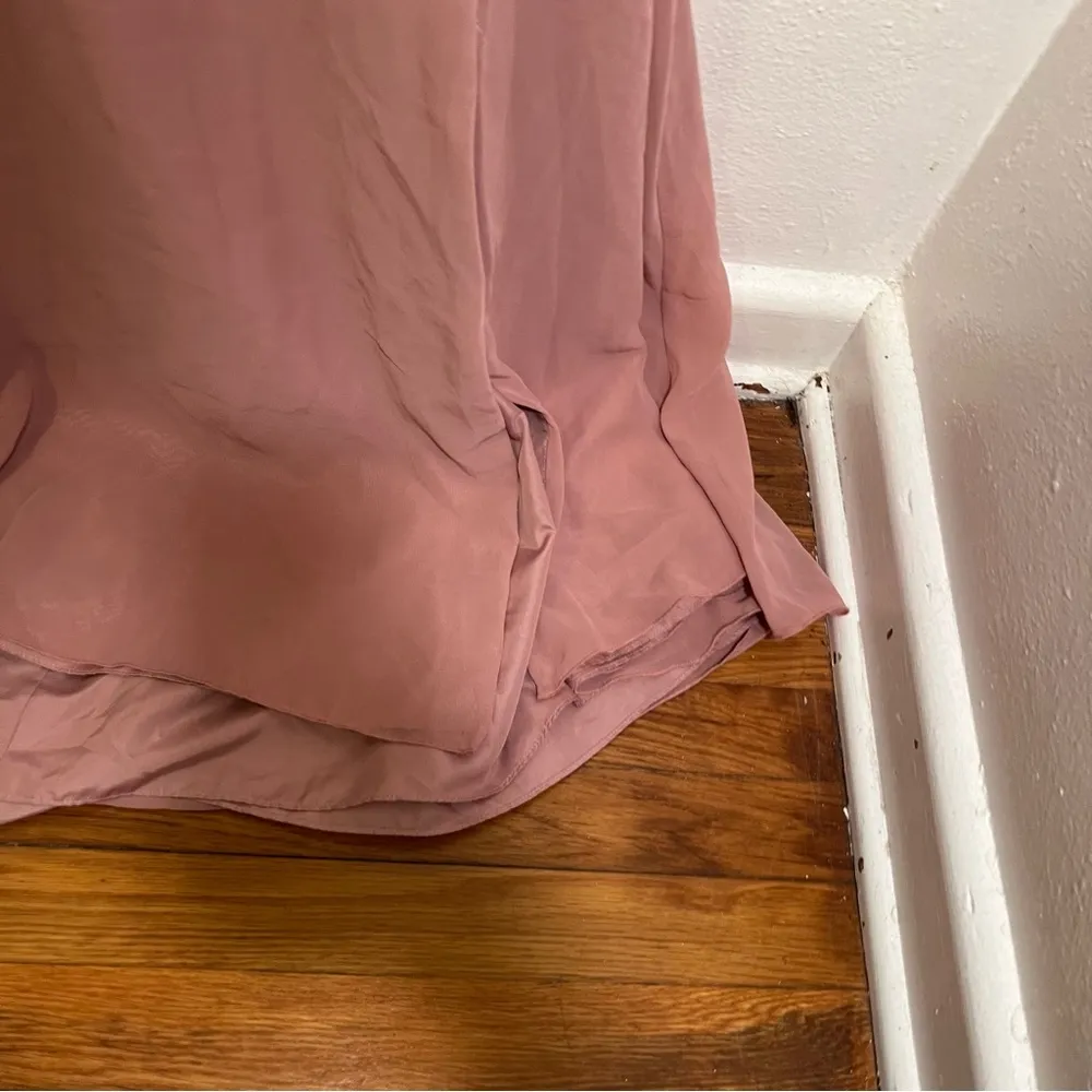 Azazie Clarice Bridesmaid Dress Dusty Rose - Image 7