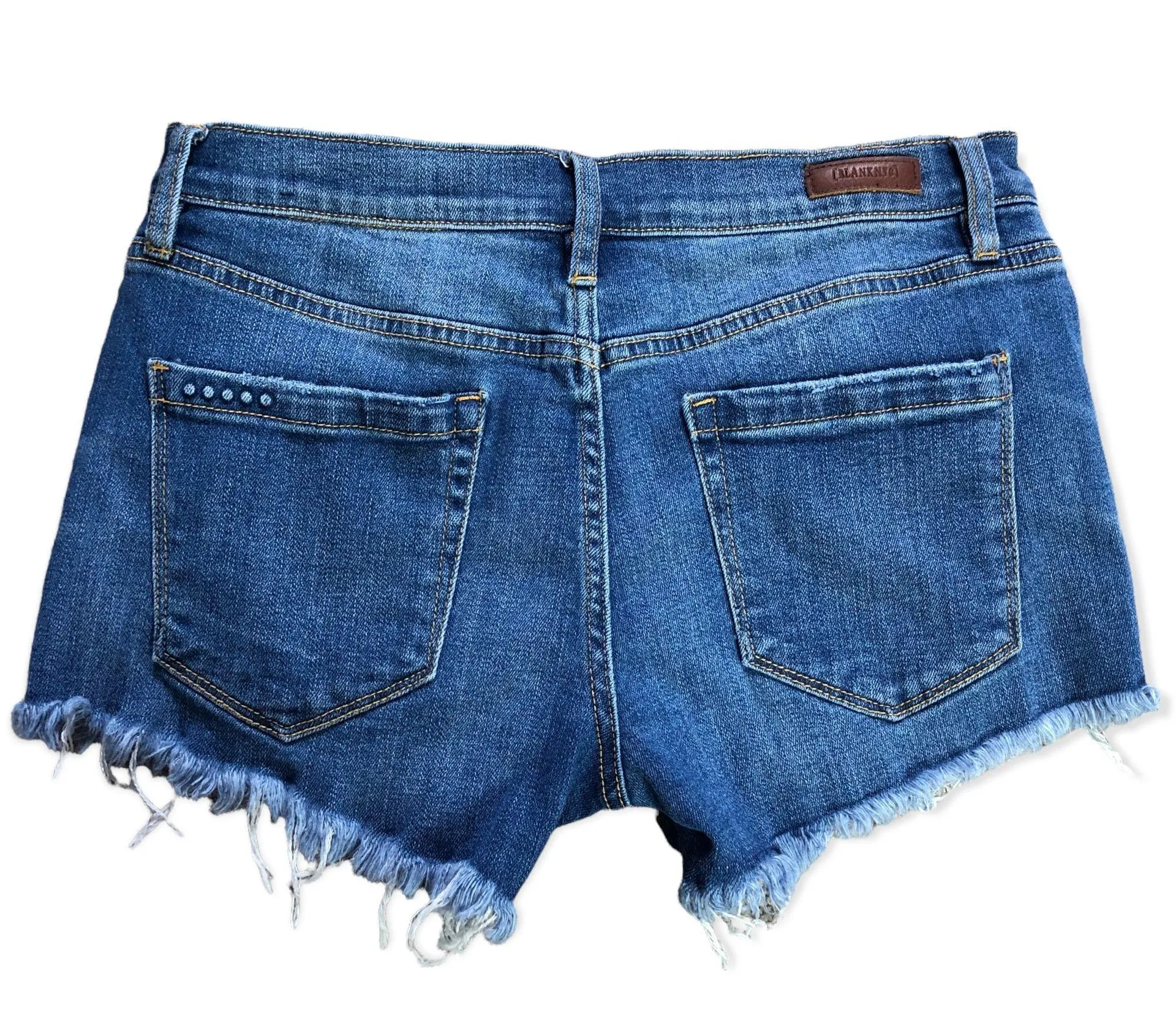 BlancNYC The Astor Distressed Cut Off Shorts - Image 3