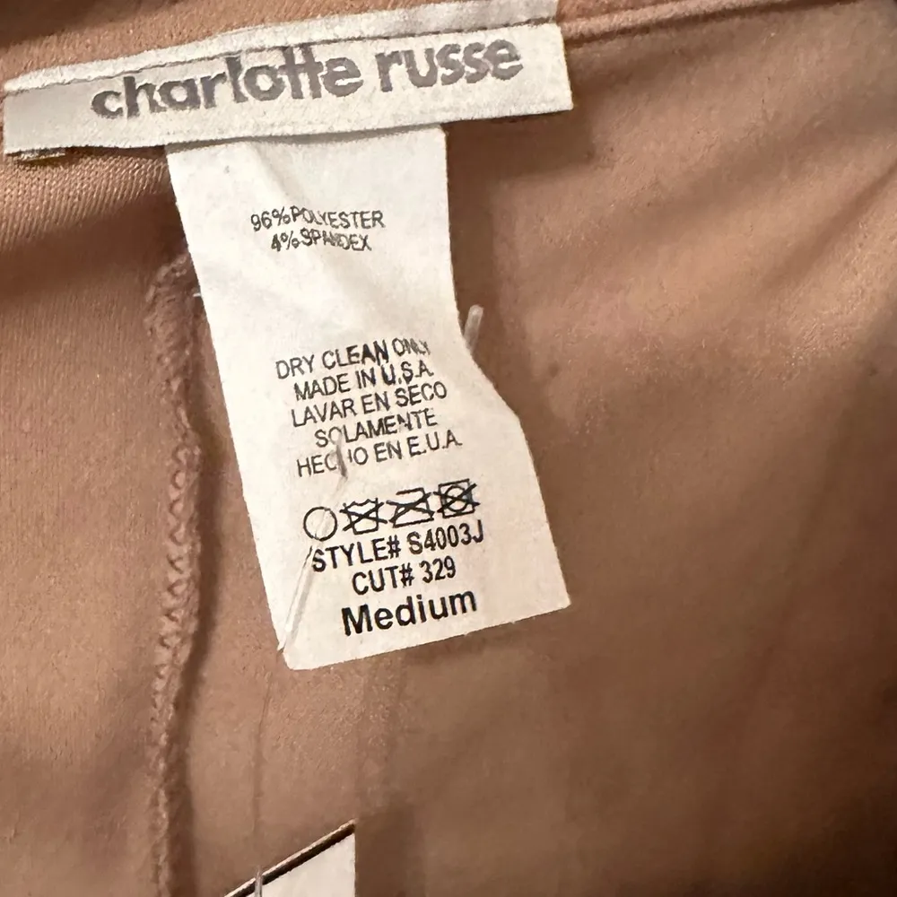 Charlotte Russe Women’s Fall Brown blazer NWT medium - Image 2