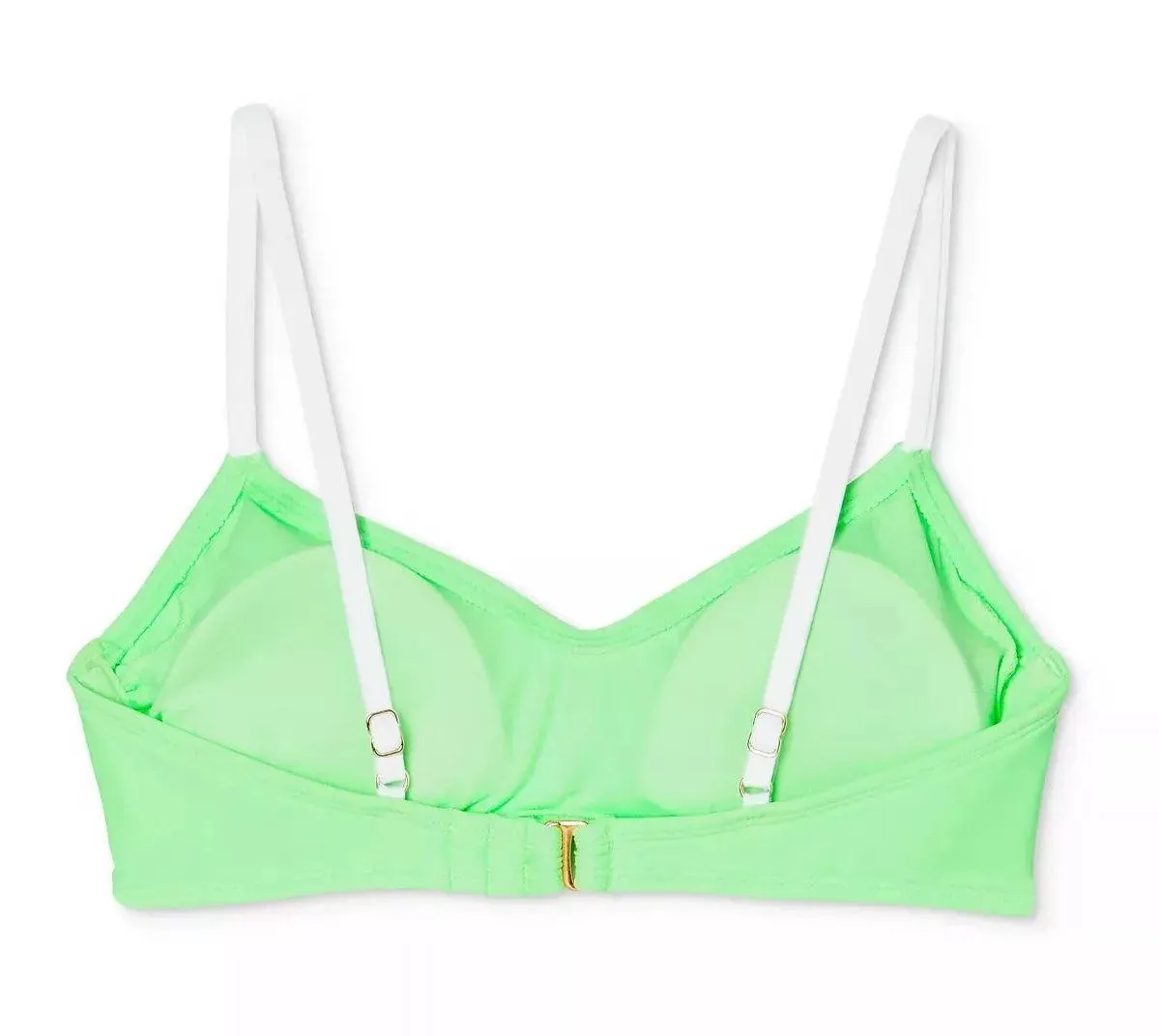 Xhilaration Neon green bikini top - Image 2