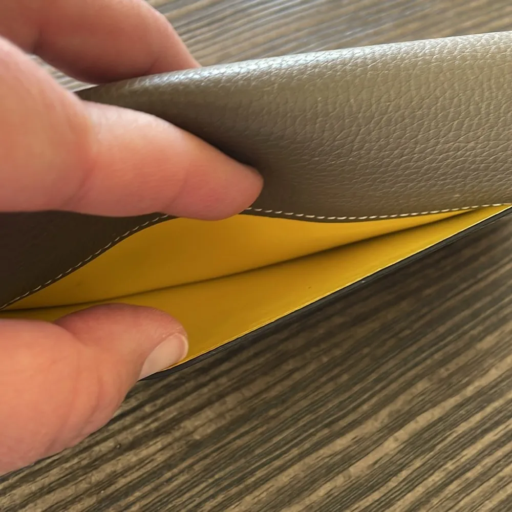 Celine leather long wallet - Image 8