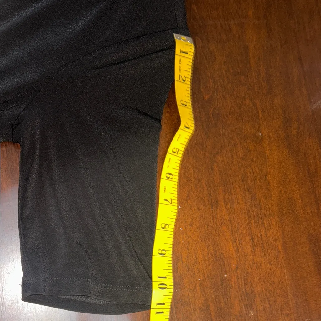 Robbie Bee  Black and Tan Plaid Midi Dress - Image 7